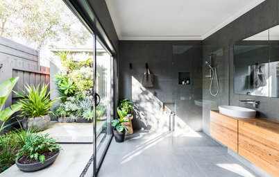 Beautiful Bathroom with Frameless Shower Screen